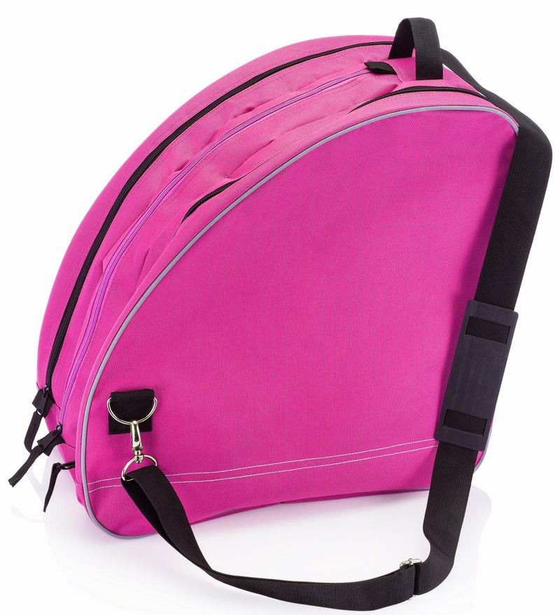 Athletico Ice & Inline Skate Bag - Premium Bag to Carry Ice Skates, Roller Skates, Inline Skates for Both Kids and Adults (Pink) - Image 2
